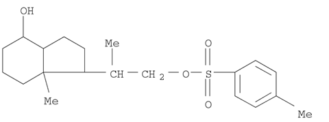 2-(4-hydroxy-7a-methyloctahydro-1H-inden-1-yl)propyl 4-methylbenzenesulfonate